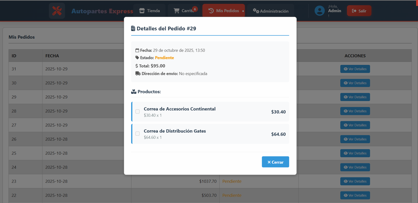Gestión de usuarios B2B